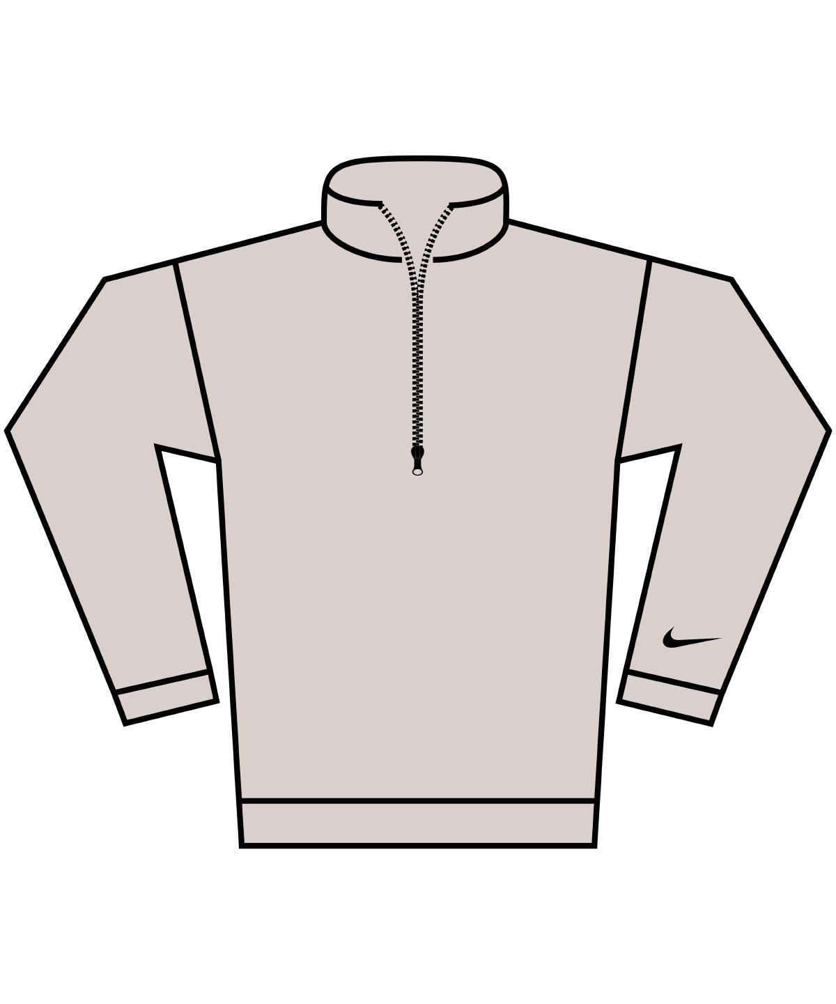 Nike Tour Half Zip Top
