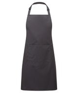 Premier Colours bib apron with pocket