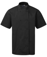 Premier Chefs Coolchecker short sleeve jacket