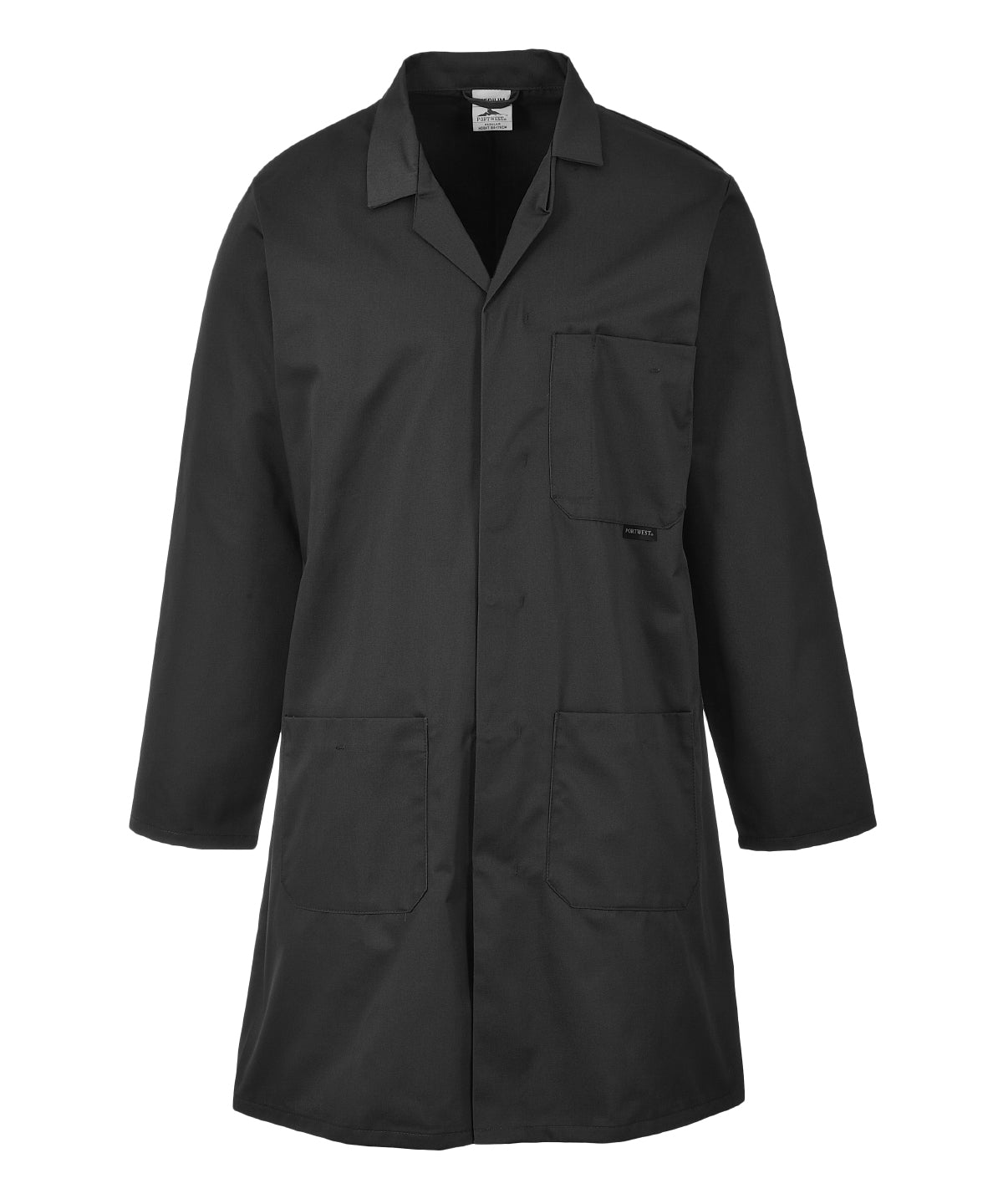 Portwest Lab coat - Black / XS - Jackets