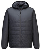 Professional Hooded Insulated Baffle Jacket