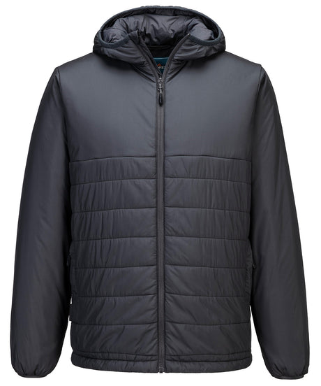 Professional Hooded Insulated Baffle Jacket