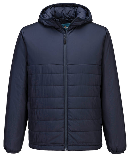 Professional Hooded Insulated Baffle Jacket