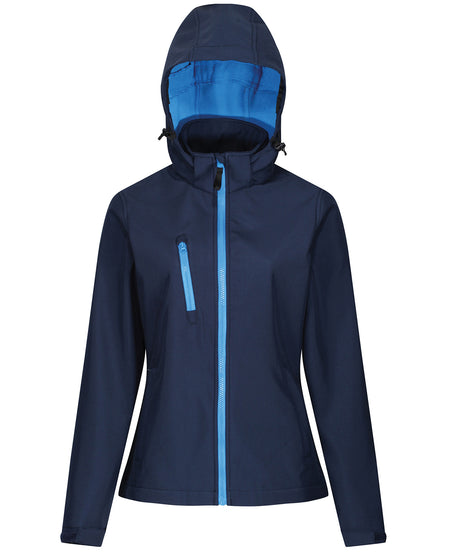 Regatta Womens venturer 3-layer hooded softshell jacket