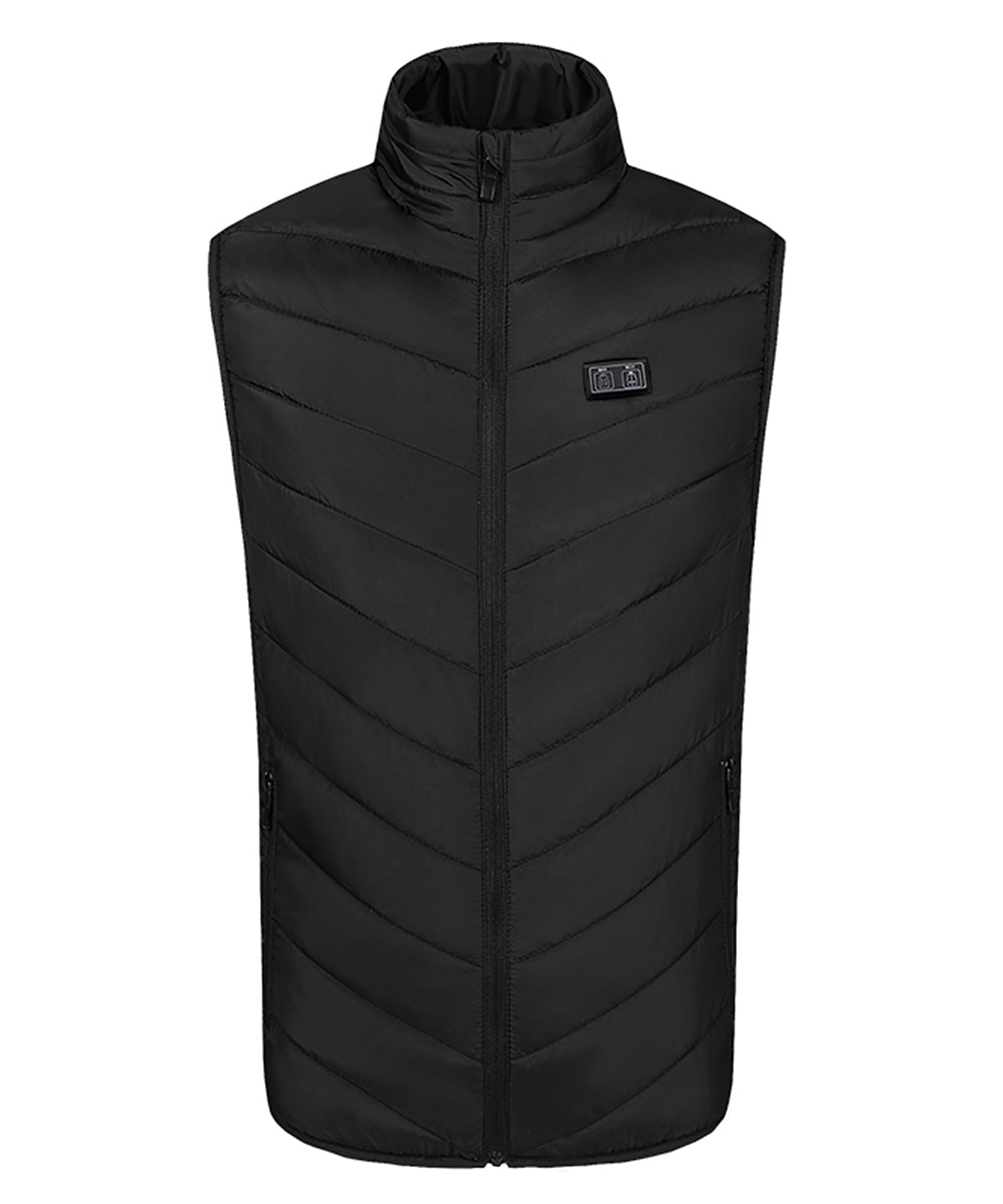 Ribbon Eskimo Unisex Heated Padded Gilet - Black / 2XL - Gilets & Body Warmers