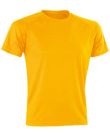 Spiro Performance Aircool Tee Gold - XXS - T-Shirts