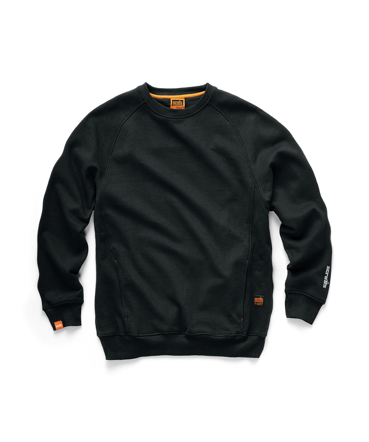 Scruffs Eco Worker Sweatshirt - Black / XS - Sweatshirts