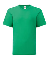Fruit of the Loom Kids iconic 150 T Kelly Green - 3/4 Years - T-Shirts