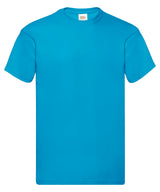 Fruit of the Loom Original T Azure Blue - S - T-Shirts