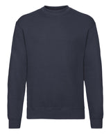Fruit of the Loom Classic 80/20 Set-In Sweatshirt Deep Navy - S - Sweatshirts