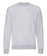 Fruit of the Loom Classic 80/20 Set-In Sweatshirt Heather Grey - S - Sweatshirts