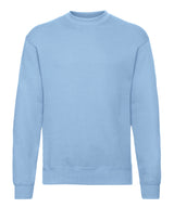 Fruit of the Loom Classic 80/20 set-in sweatshirt Sky Blue - S - Sweatshirts