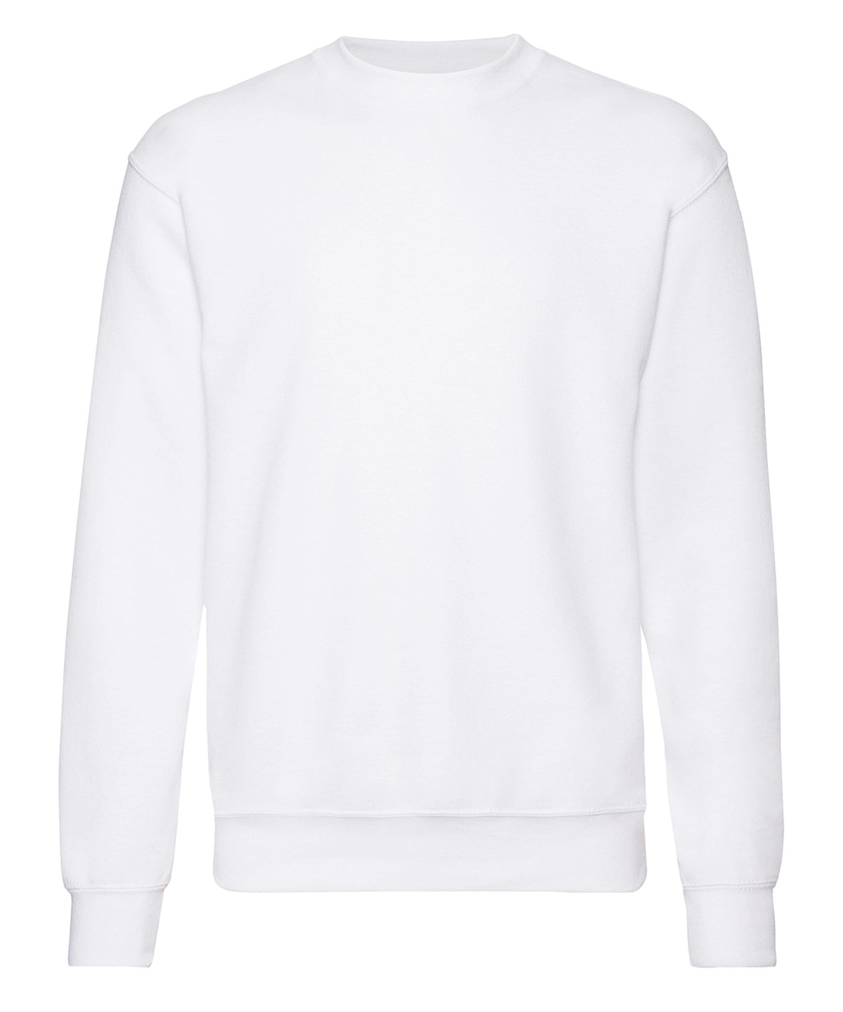 Fruit of the Loom Classic 80/20 set-in sweatshirt White