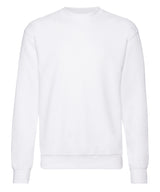 Fruit of the Loom Classic 80/20 set-in sweatshirt White - White† / S - Sweatshirts