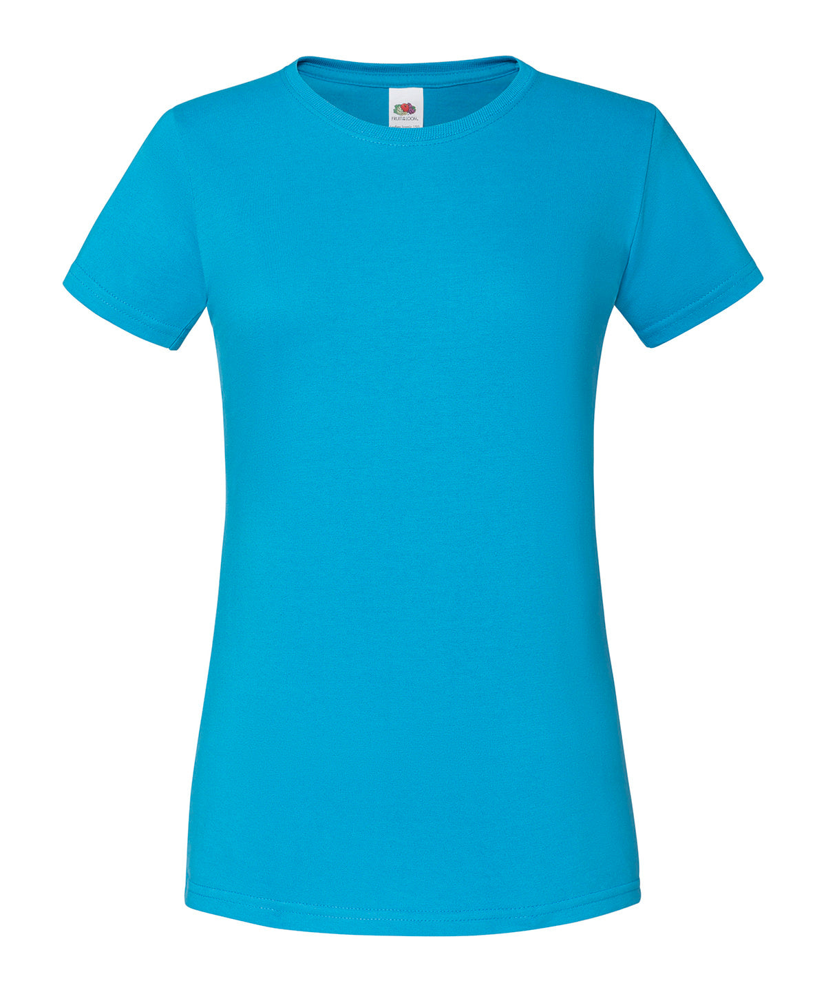 Fruit of the Loom Womens iconic T Azure Blue