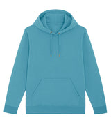 Stanley/Stella Unisex Cruiser Iconic 2.0 Hoodie Sweatshirt - Atlantic Blue / XXS / 85% organic cotton and 15% recycled