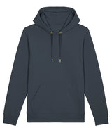 Stanley/Stella Unisex Cruiser Iconic 2.0 Hoodie Sweatshirt - India Ink Grey / XXS / 85% organic cotton and 15% recycled