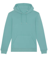 Stanley/Stella Unisex Cruiser Iconic 2.0 Hoodie Sweatshirt - Teal Monstera / XS / 85% organic cotton and 15% recycled