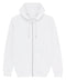 Stanley/Stella Cultivator, Unisex Iconic Zip-Thru Hoodie Sweatshirt  White