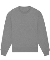 Stanley/Stella Radder Oversized Brushed Crewneck Sweatshirt - Dark Heather Grey / XXS - Sweatshirts