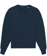 Stanley/Stella Radder Oversized Brushed Crewneck Sweatshirt - French Navy / XXS - Sweatshirts