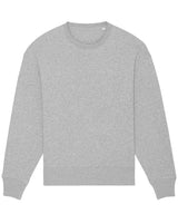 Stanley/Stella Radder Oversized Brushed Crewneck Sweatshirt - Heather Grey / XXS - Sweatshirts