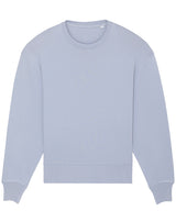 Stanley/Stella Radder Oversized Brushed Crewneck Sweatshirt - Serene Blue / XXS - Sweatshirts