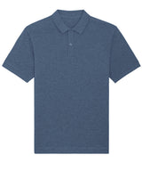 Stanley/Stella Prepster Unisex Short Sleeve Polo - Dark Heather Blue / XXS - Shirts