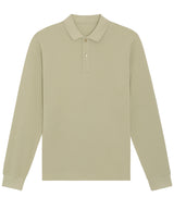 Stanley/Stella Prepster Long Sleeve Unisex Polo Sage - XXS - Shirts