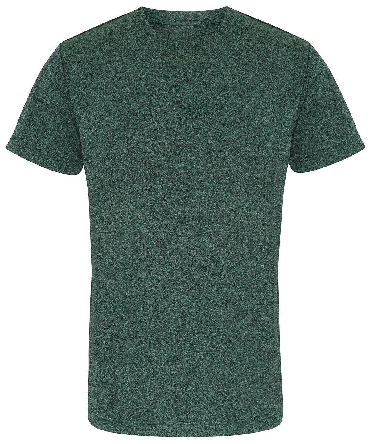 TriDri Performance T-Shirt Forest Green/ Black Melange
