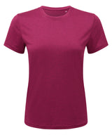 TriDri Womens Performance T-Shirt Raspberry/Black Melange - XS - T-Shirts