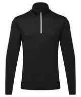 TriDri Recycled Long Sleeve Brushed Back ¼ Zip Top