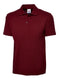 Uneek UC101 - Classic Polo Shirt Maroon - Shirts: Red