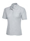 Uneek UC106 - Ladies Classic Polo Shirt Heather Grey - Shirts: Gray