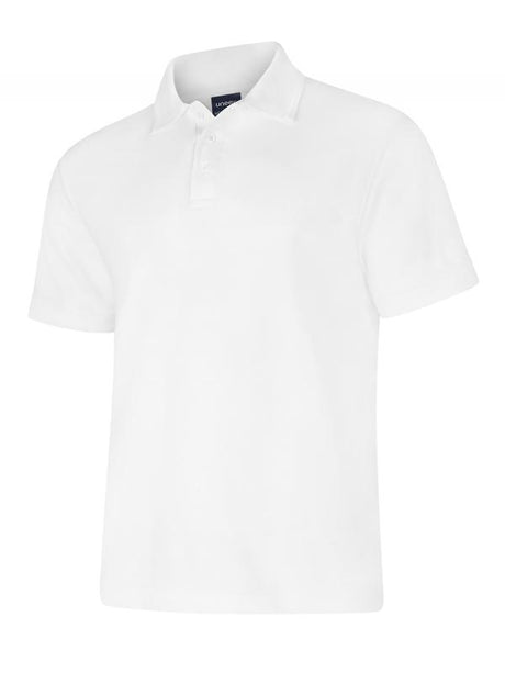 Uneek UC108 - Deluxe Polo Shirt White