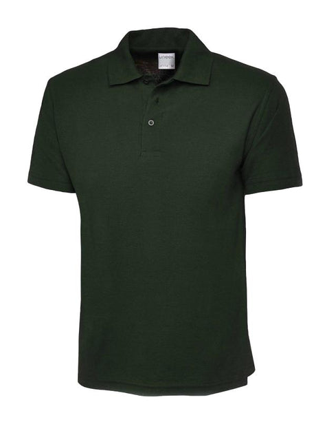 Uneek UC114 - Mens Ultra Cotton Polo Shirt Bottle Green