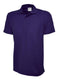 Uneek UC114 - Mens Ultra Cotton Polo Shirt Purple - Shirts