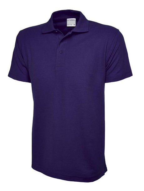 Uneek UC114 - Mens Ultra Cotton Polo Shirt Purple
