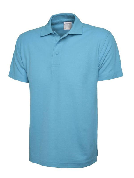 Uneek UC114 - Mens Ultra Cotton Polo Shirt Sky