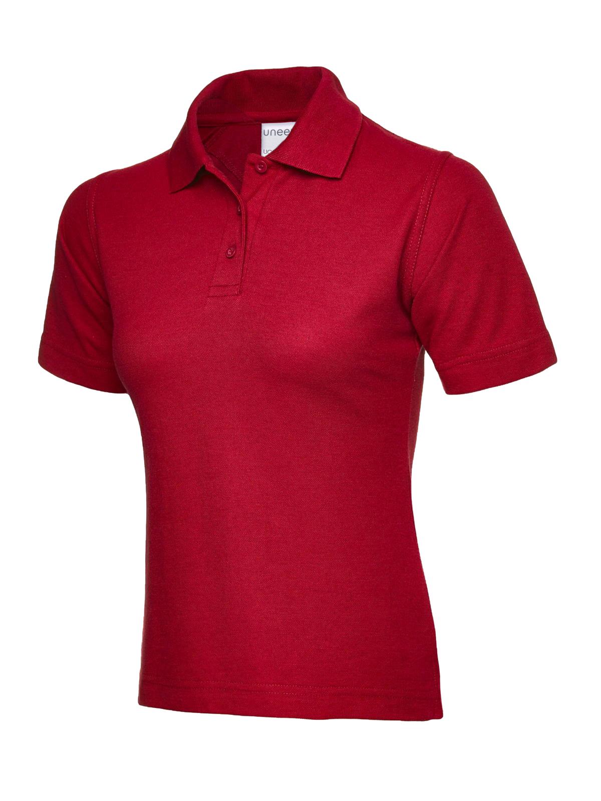 ladies_ultra_cotton_polo_shirt_red