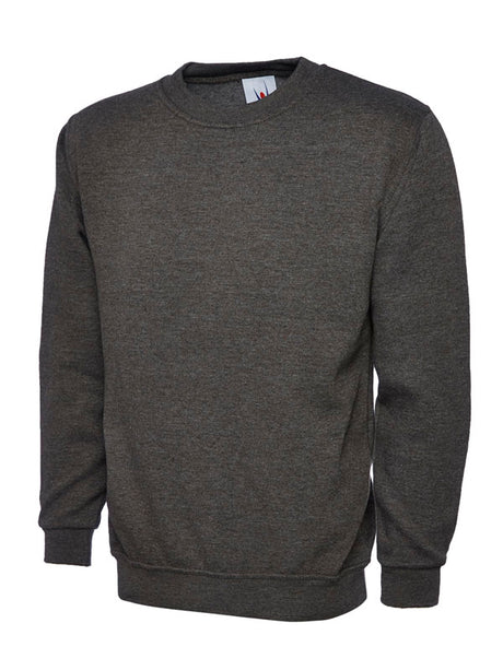 Uneek UC203 - Classic Sweatshirt Charcoal