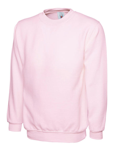 Uneek UC203 - Classic Sweatshirt Pink