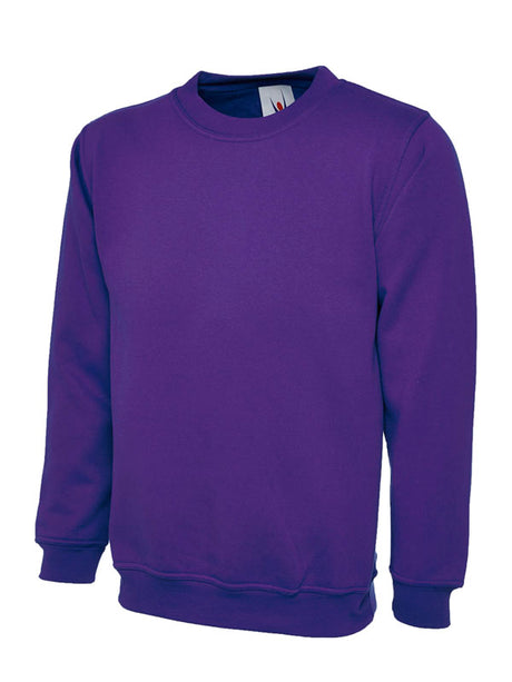 Uneek UC203 - Classic Sweatshirt Purple