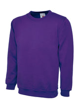 Uneek UC203 - Classic Sweatshirt Purple