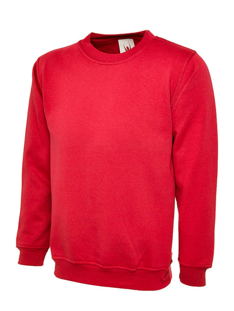 Uneek UC203 - Classic Sweatshirt Red