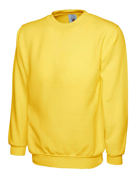 Uneek UC203 - Classic Sweatshirt Yellow