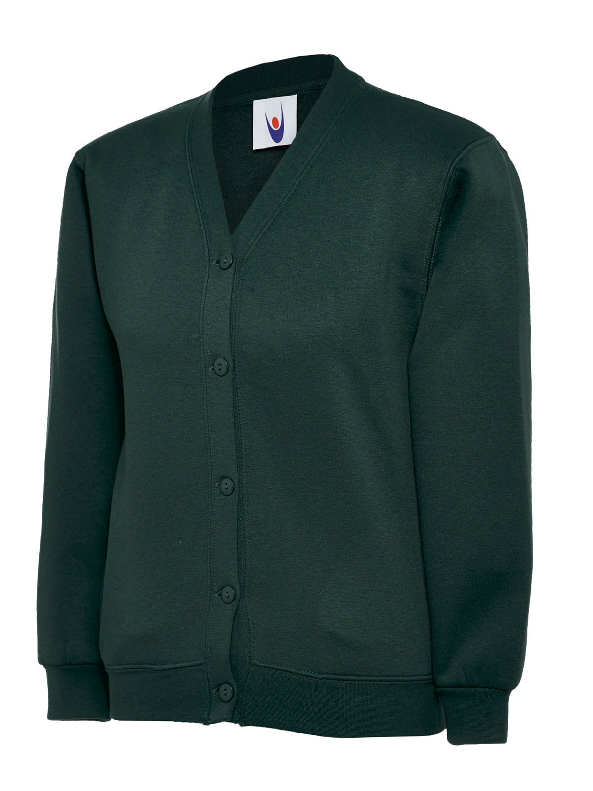 Uneek UC207 - Childrens Cardigan - Cardigans: Green