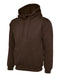 Uneek UC502 - Classic Hooded Sweatshirt Brown - Hoodies