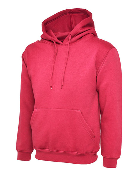 Uneek UC502 - Classic Hooded Sweatshirt  Hot Pink