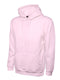 Uneek UC502 - Classic Hooded Sweatshirt  Pink